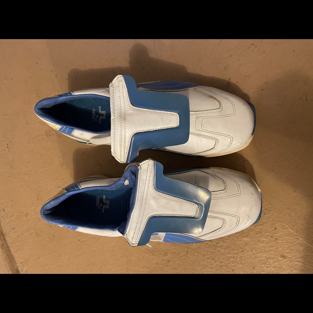 Puma J Lindbergh mens 9.5 gently used golf shoes